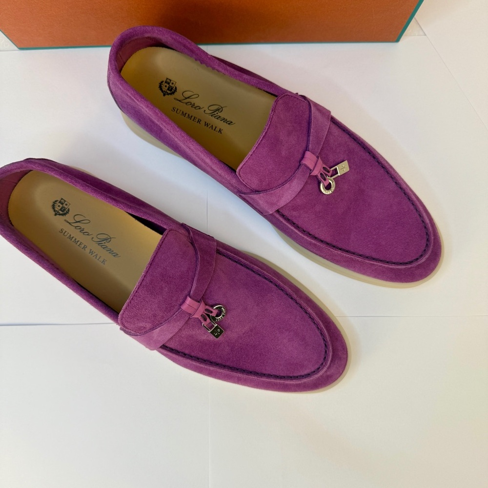 NWT Loro Piana Summer Charms Walk Loafers size 39fit 8-9 US AUTHENTIC